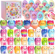 Easter Egg Fillers for Kids Boys Girls Toddlers - 24 Pack Prefilled Easter Eggs