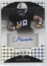 2022 Sage Aspire Hyper Silver Chad Muma #ASP-CM Auto 0nr3
