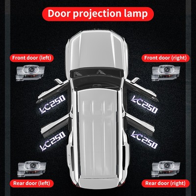 ランカスターページ 19点セット For 2024-2026 Toyota Land Cruiser 250 LC250 Car Door Welcome Light