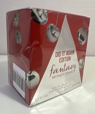 READ Britney Spears Fantasy Did It Again Edition 3.3 oz / 100ml BRAND NEW SEALED
