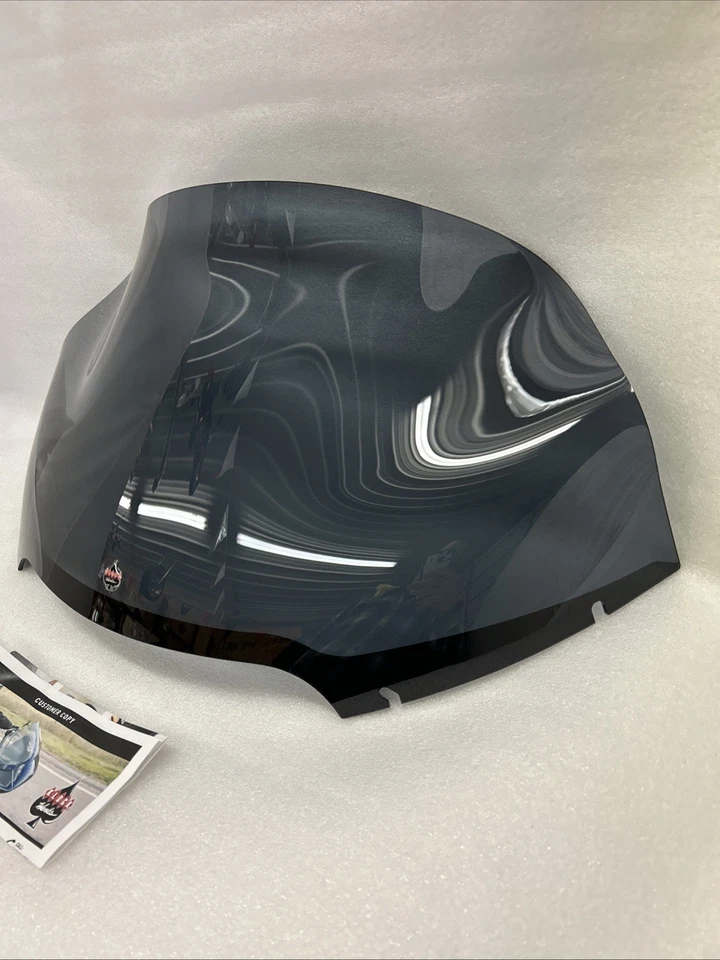 Klock Werks Dark Smoke 11 pulgadas Parabrisas acampanado 15-2023 Harley Roadglide FLTR B2 Foto 4 de 4