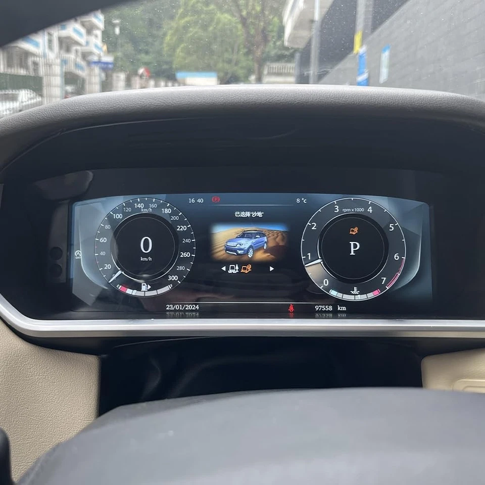 LCD Instrument Cluster Speedometer Dashboard For Land Rover Discovery5 2017-2021 Foto 4 de 4