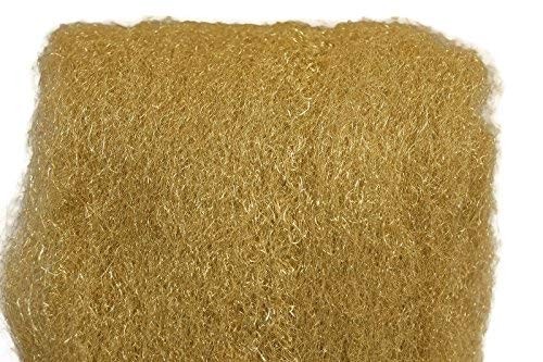 Brass Wool 3.5 Oz Skein/Pad/WAD -by Rogue River Tools. (FINE Grade) -Made in... 