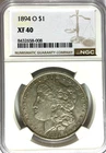 1894 O $1 Morgan Silver One Dollar XF40 NGC Rare New Orleans