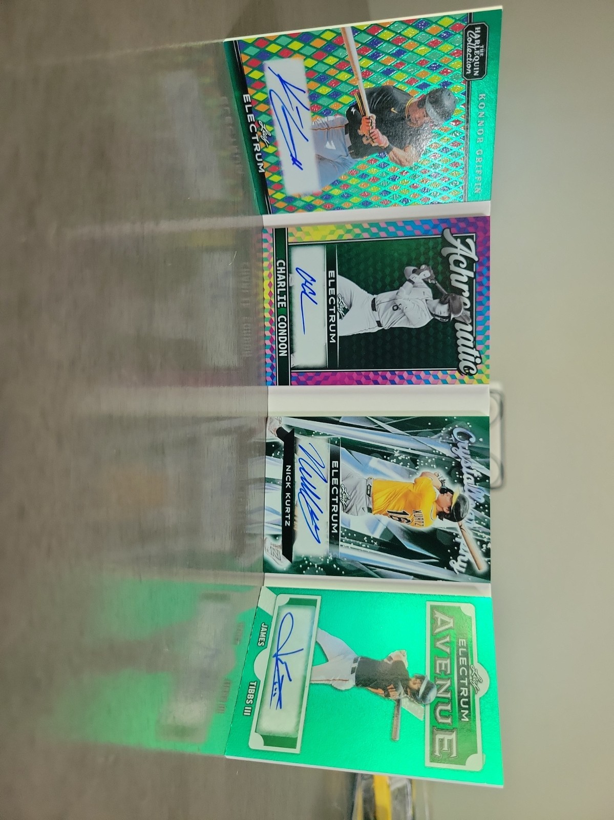 2026 Leaf Electrum Konnor Griffin, Condon, Kurtz Auto Booklet /5, 1/1 FREE SHIP! view 11