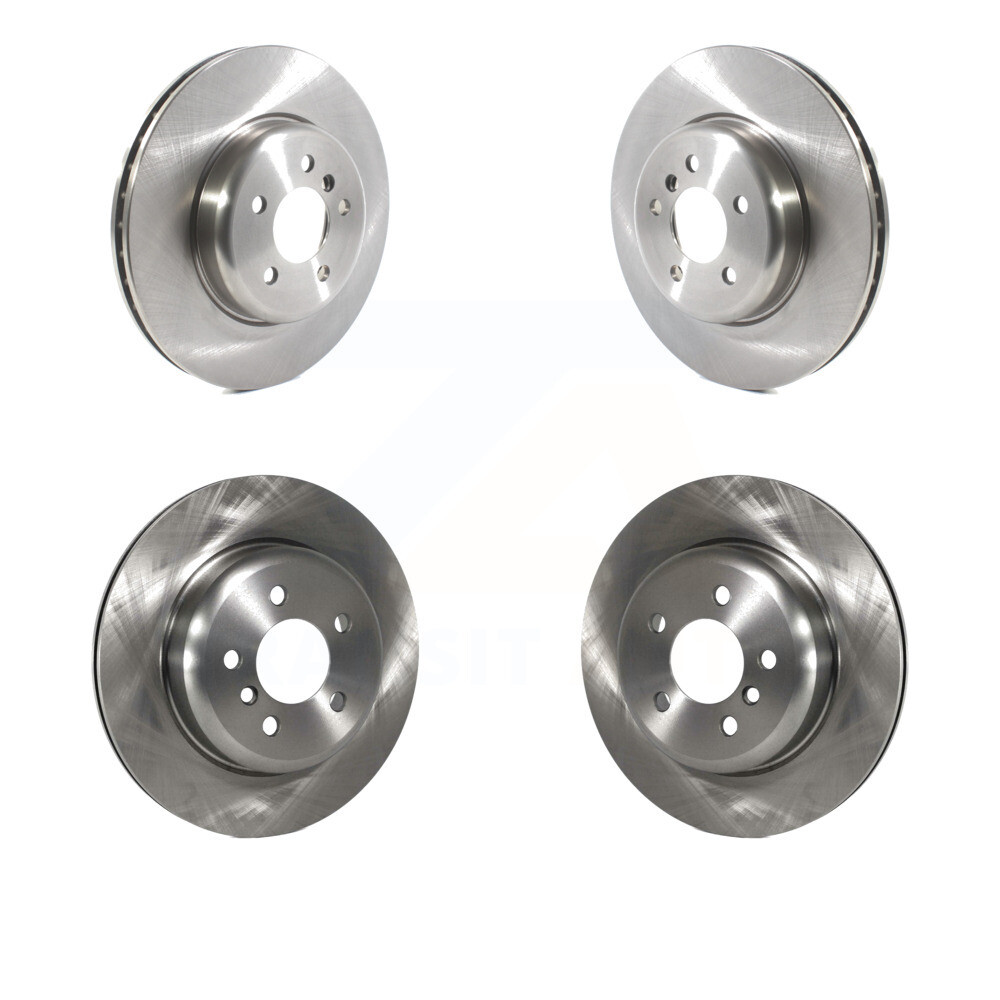 Front Rear Disc Brake Rotors Kit For BMW 535i xDrive 535d ActiveHybrid