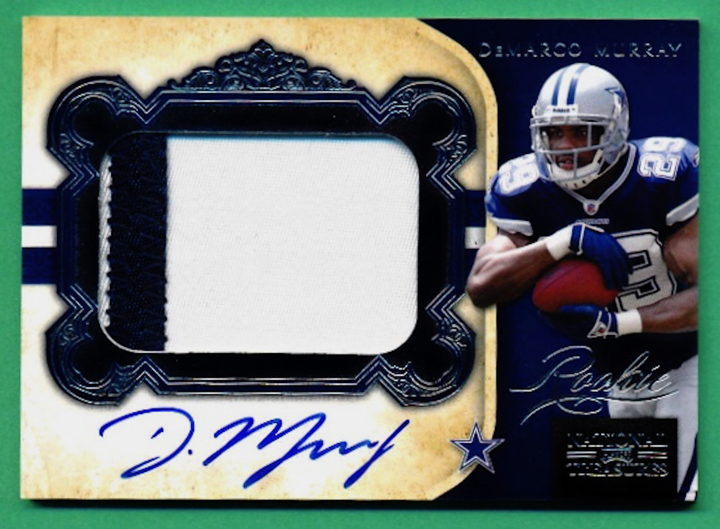 2011 National Treasures #331 DeMARCO MURRAY ROOKIE PATCH Auto AUTOGRAPH 43/99