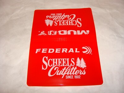 Federal, Muddy Scheels Outfitters Hunting or Fishing License Holder1 | eBay