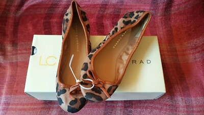 LC Lauren Conrad for Kohl's Kent Leopard Print Flats US UK