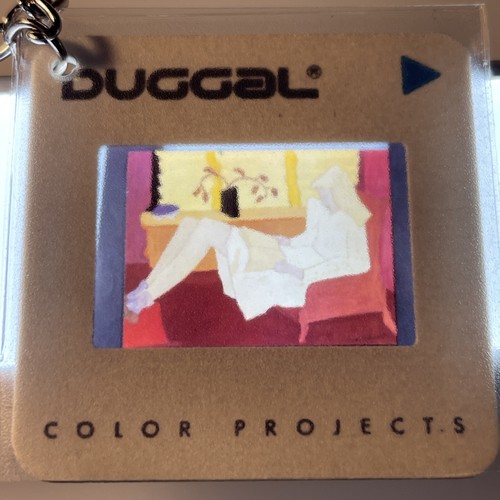 Milton Avery “Adolescence ” 35mm Slide Art Keychain 313 - Picture 3 of 4