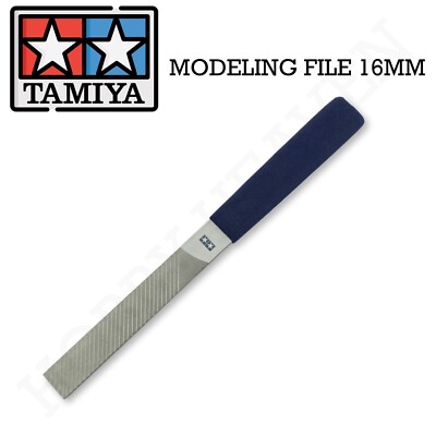 Tamiya Modellierungsfeile/Flach 16 mm 1. Klasse schneller Versand 74058