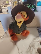 Disneyland Resort Tigger Ranger Bean Bag Plush Stuffed Animal Collectible 15"