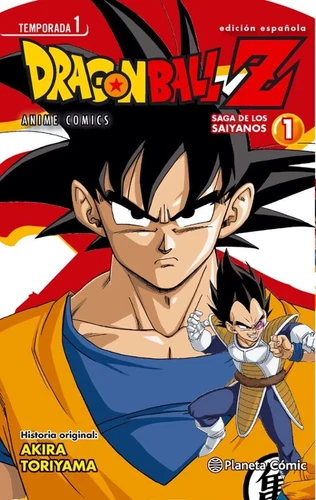 Comic manga Dragon Ball Z saga de los saiyanos 1 Akira Toriyama 2015 nuevo