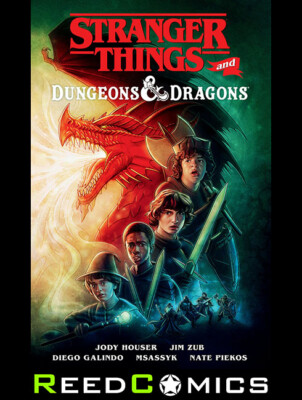 STRANGER THINGS AND DUNGEONS AND DRAGONS GRAPHIC NOVEL Collects 4 Part Series