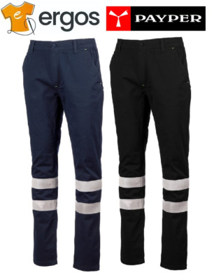 PAYPER Herren ENGINE STRETCH REFLEX Baumwoll Arbeitshose Stretch