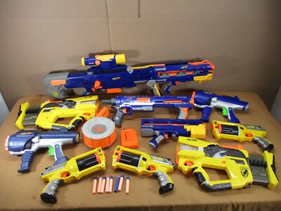 Nerf Elite Nerf Modulus Longshot Nerf Longshot CS-6 Blue Rare - Main Image