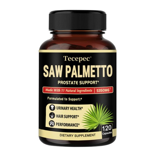 Prostate trouble! Saw palmetto extract capsules, gland power endurance 5350mg - Foto 13 di 13
