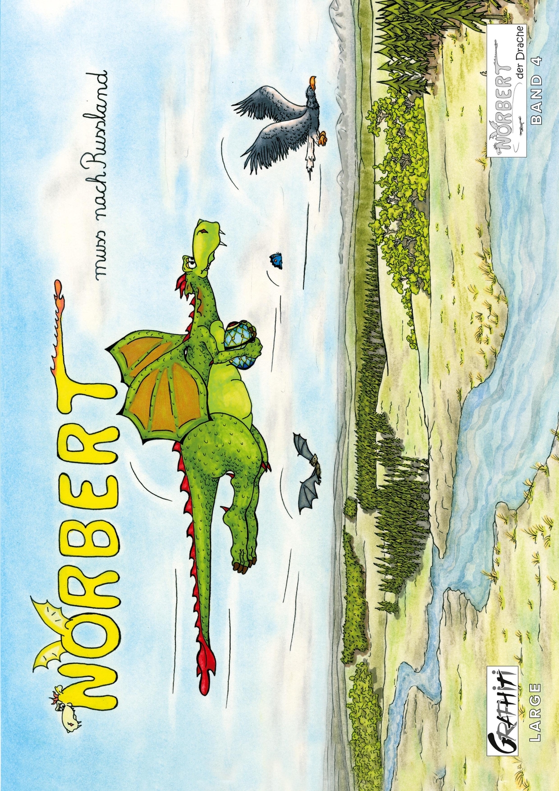 Thumbnail - Norbert Muss Nach Russland Norbert, Der Drache (großformat) Ingrid
