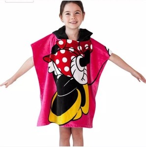 minnie mouse poncho towel