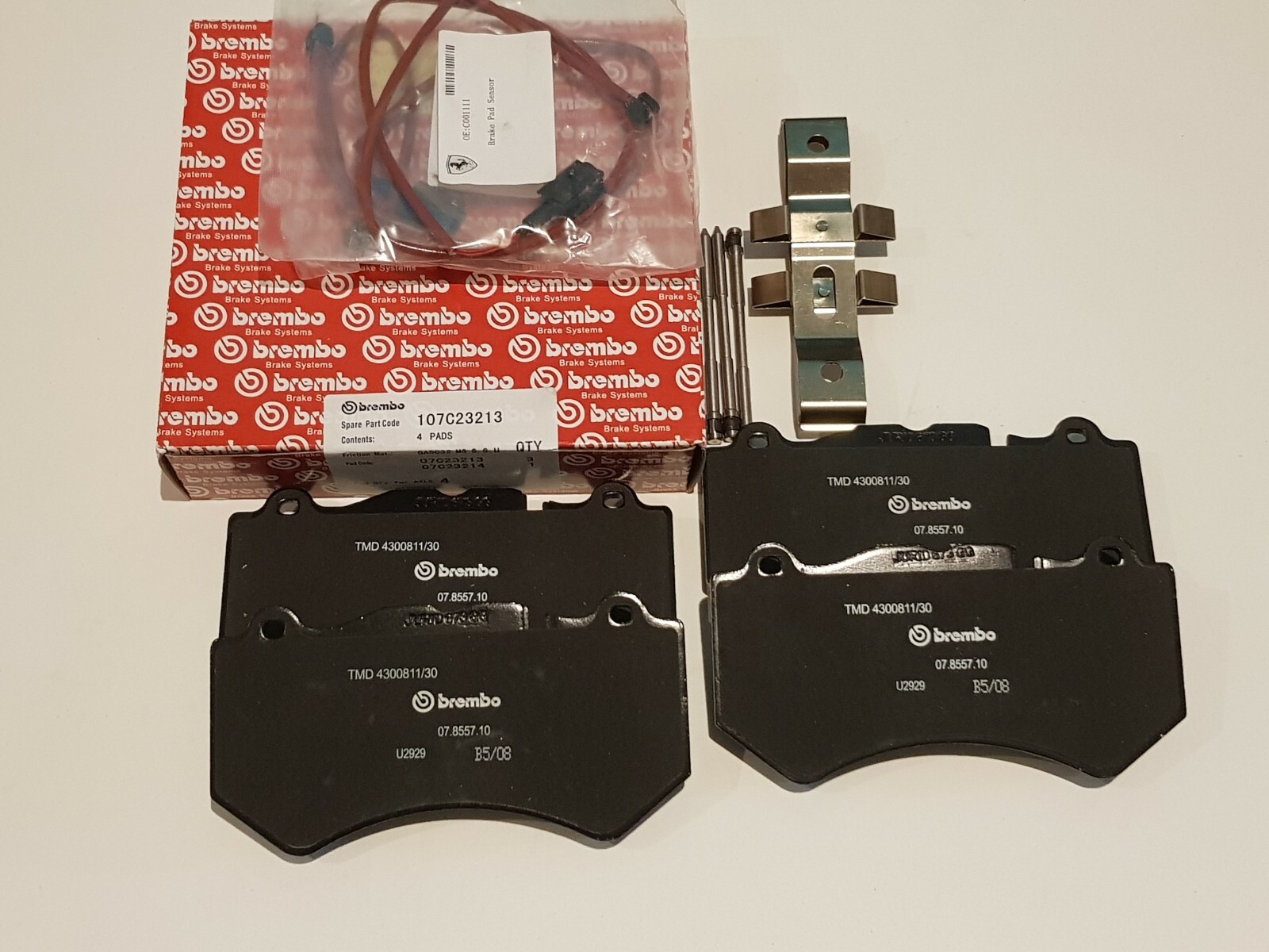 🚚Ferrari 430 Front Brake Pad Kit 70001086