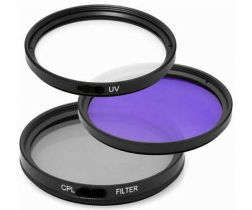 46mm CPL UV FLD Filter KIT CIRCULAR Polarized Panasonic DMC-FZ28 FZ18 FZ35 FZ38 - Picture 3 of 9