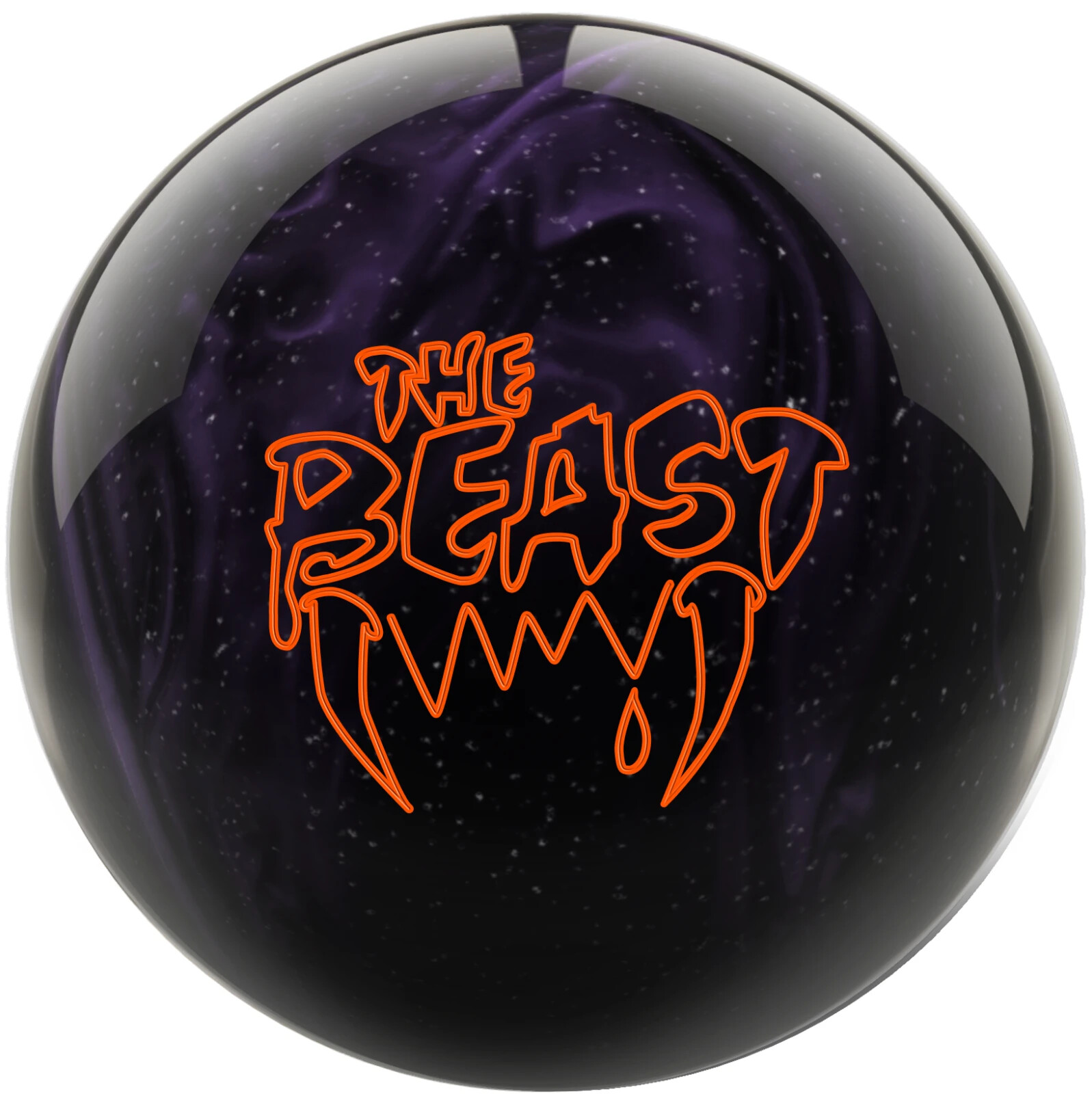 15lb Columbia BEAST PURPLE SPARKLE reactive Bowling Ball Hopkinsville