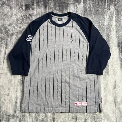 #ad Nike Sportswear x Futura NY YANKEES Be True Stadium Raglan Baseball Shirt XL $26.36