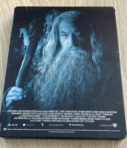 LE HOBBIT UN VOYAGE INATTENDU BLURAY STEELBOOK GOLLUM P JACKSON WARNER FRANCE - Imagen 2 de 3