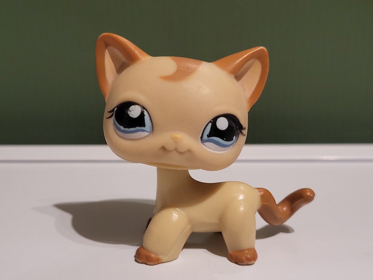 Littlest Pet Shop LPS #994 - Chat Européen Hasbro - Figurine Authentique D'Occasion