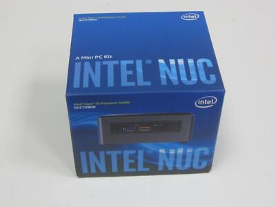 Intel NUC NUC7i3BNH Mini-PC System mit  Intel Core i3-7100U, 256GB SSD, 8GB DDR4