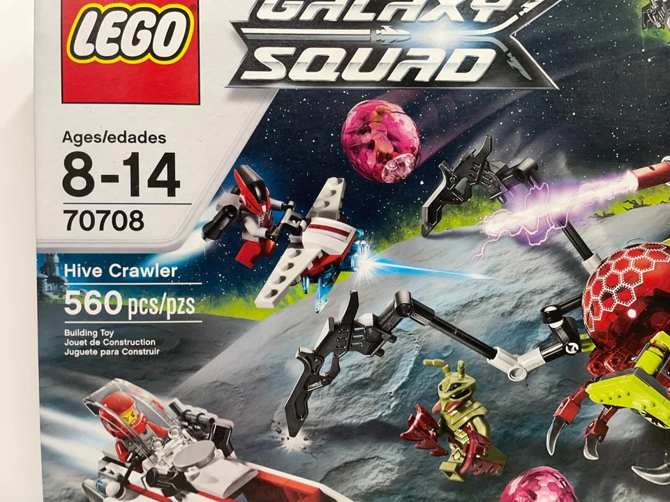 LEGO 70708 Hive Crawler - Galaxy Squad - 560 piezas 3 minifiguras (2013) mantizoide Foto 3 de 4