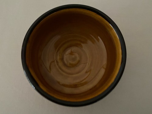 VINTAGE RETRO CREIGIAU WELSH POTTERY BROWN GLAZE SUGAR BOWN & MILK JUG - Picture 7 of 8