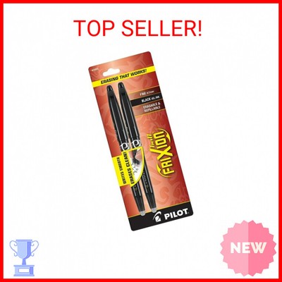 Pilot, FriXion Ball Erasable & Refillable Gel Ink Pens, Fine Point 0.7 mm, Pack 