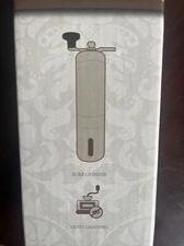 Circular hand coffee machine stainless steel household