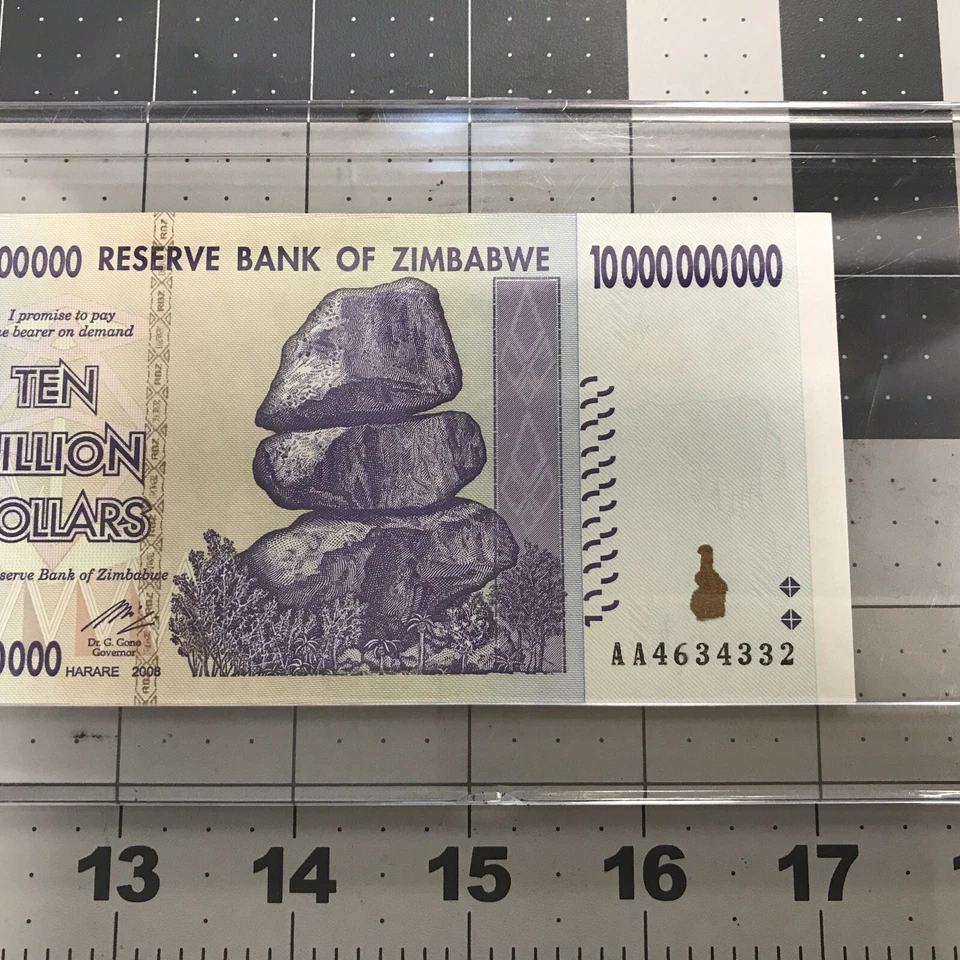 10,000,000,000  Zimbabwe bill, high grade - Image 3 of 4