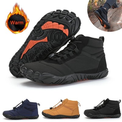 Winter Outdoor Boots Mens Women Autumn Winter Waterproof Barefoot Shoes Sneakers