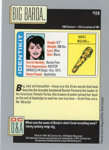 1991 DC Comics Impel Cosmic Cards Single Cards, You Pick, Finish your set! - Picture 227 of 351