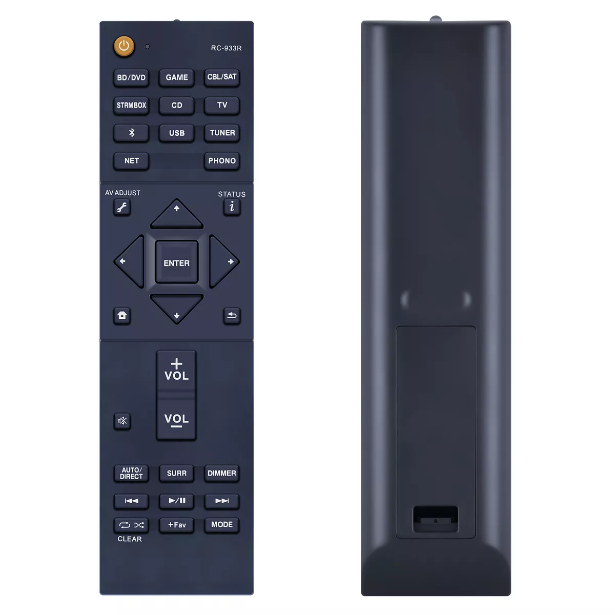 RC-933R Remote Control For Pioneer Elite Stereo Receiver VSX-S520D