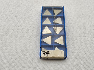 Valenite TEG-322J VC3 TEG 160308 Indexable Carbide Inserts (Qty of 10)