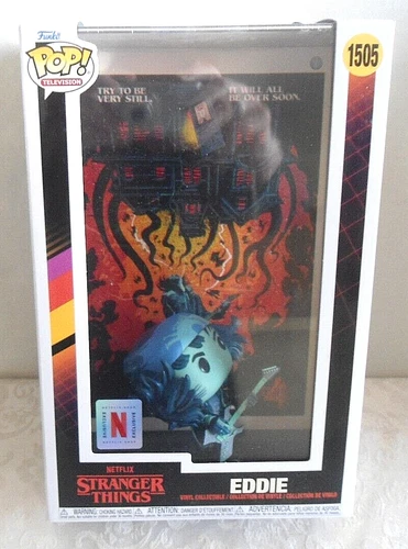 Funko Pop Television Stranger Things - Eddie #1505 Netflix Exclusive Comic Cover