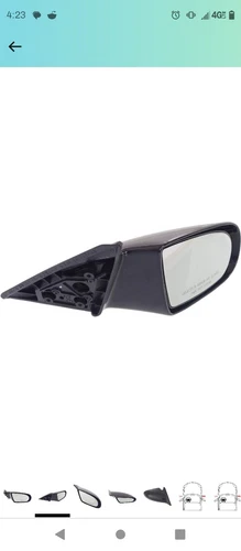 driver side mirror replacement GM1321146 Chevy Pontiac 95-05