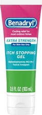 Benadryl Extra Strength Cooling Relief Anti-Itch Gel Topical Analgesic 3.5 fl.oz
