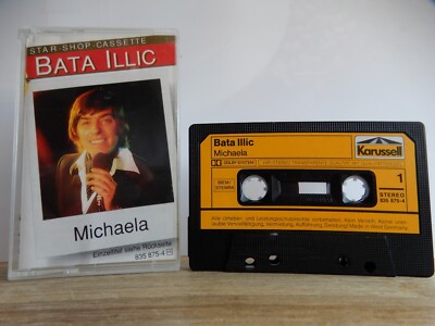 BATA ILLIC MICHAELA MUSIK KASSETTE TAPE MC 1978 KARUSSELL SCHLAGER