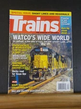 Trains Magazine 2016 April Watco’s Wide World Boxcars Providence & Worcester