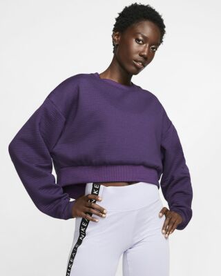 nike crew crop sweatshirt
