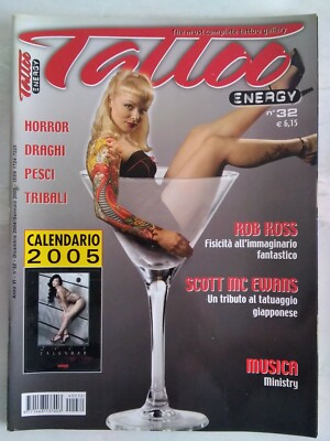 tattoo energy 32 2005 koss mc ewans ministry horror dragons fische tribal japan