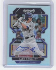 2022 Panini Prizm Draft Picks #PDP78 Cade Doughty Base Autographs Silver