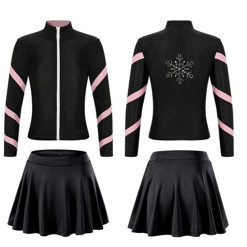 Kinder Mädchen Activewear 2-teiliges Sportoutfit Sportbekleidung Gymnastik Set - Bild 38 von 56