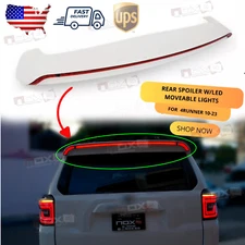 LED Trunk Rear Spoiler for 4Runner 2010-2023 W/Led Moveable Lights Liftgate 