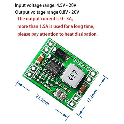 Adjustable For MP1584EN Converter Module for Electronics Projects and More